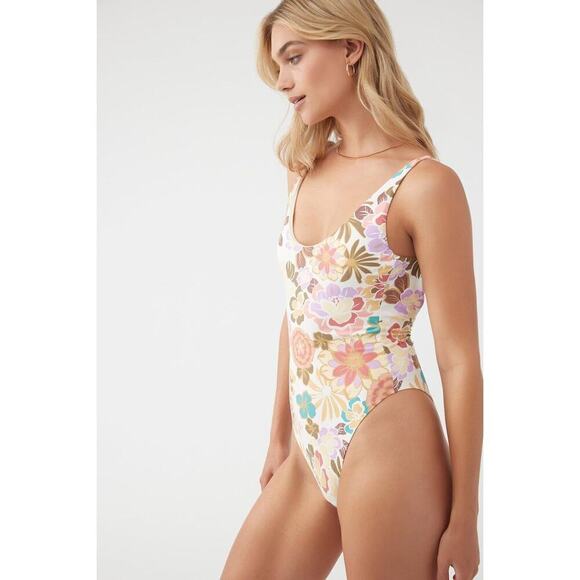 O'Neill Meadow Floral Mykonos One-Piece Swimsuit Size L NWT - Picture 3 of 12